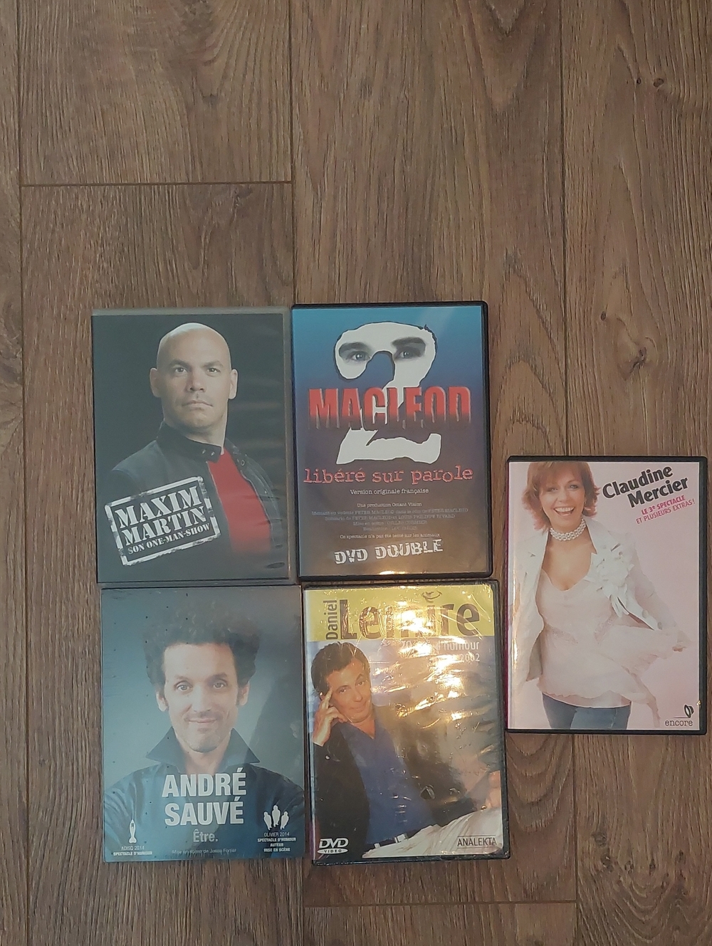 Dvd Lot Humour Quebec